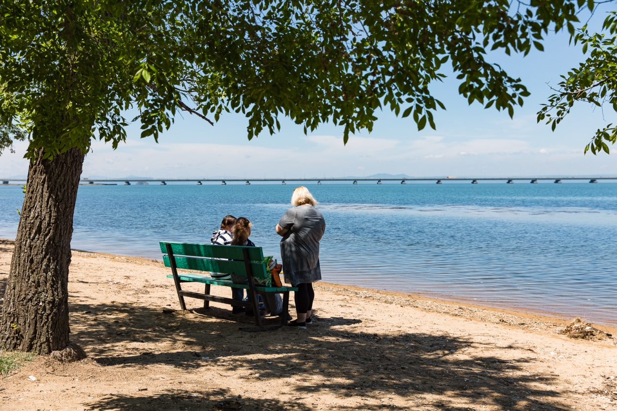 Пляж, парк Лазо Илья Аверьянов, ИА PrimaMedia