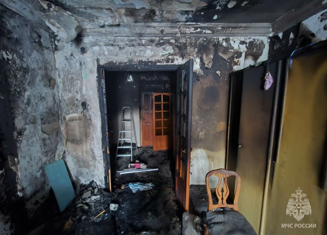 Пожар ГУ МЧС России по региону