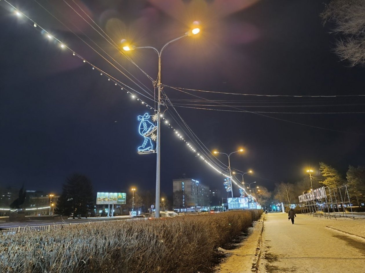 Улицу Некрасова частично перекроют во время открытия зимнего городка (0+) Евгения Микушина, ИА UssurMedia