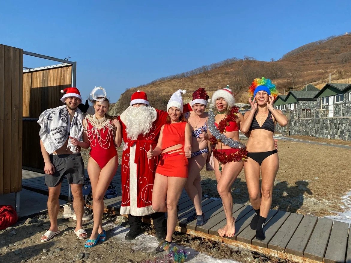 Закаливание дает огромный заряд организму Анна Франц