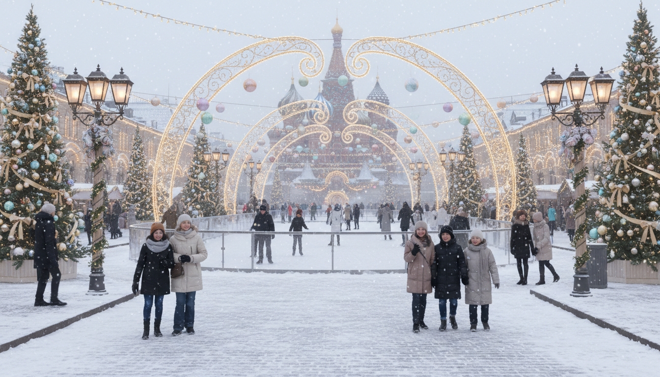 Петербург потратил рекордную сумму на новогоднее убранство Сгенерировано