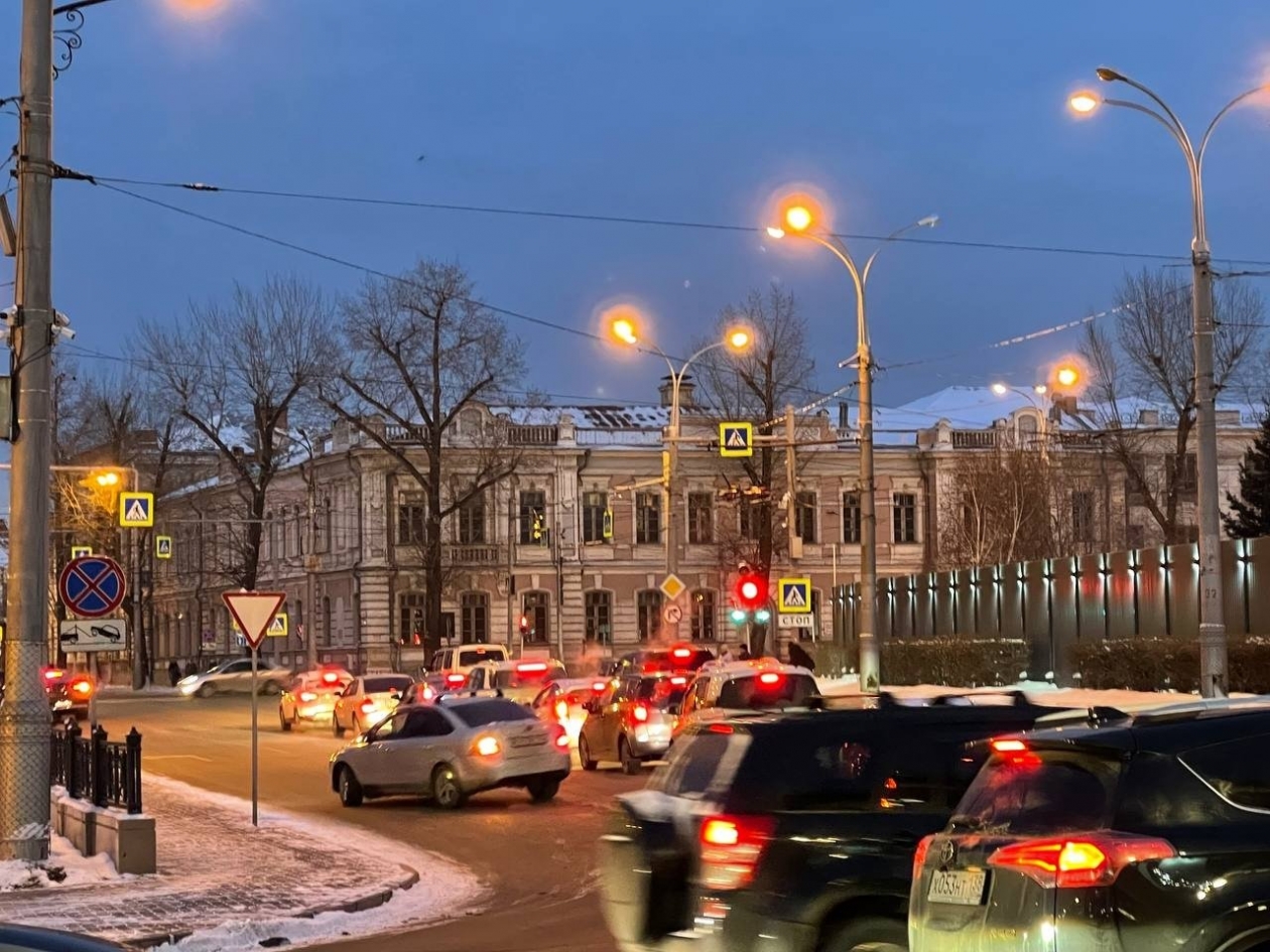 Пробки Ушакова Юлия, ИА IrkutskMedia