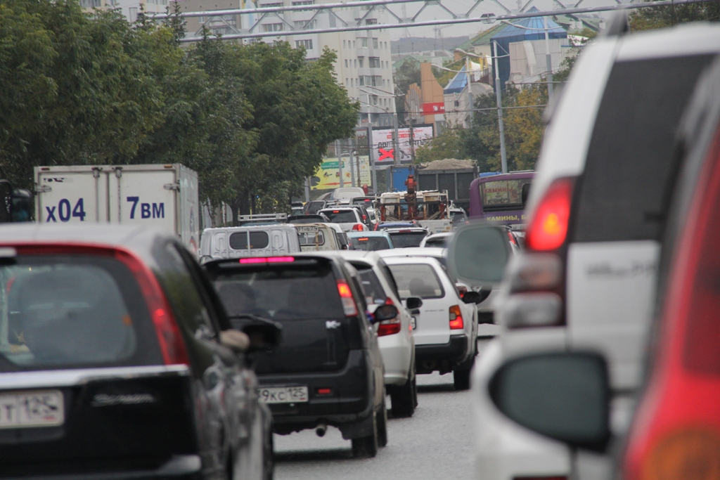 Пробки во владивостоке. Платный въезд в города Россия.