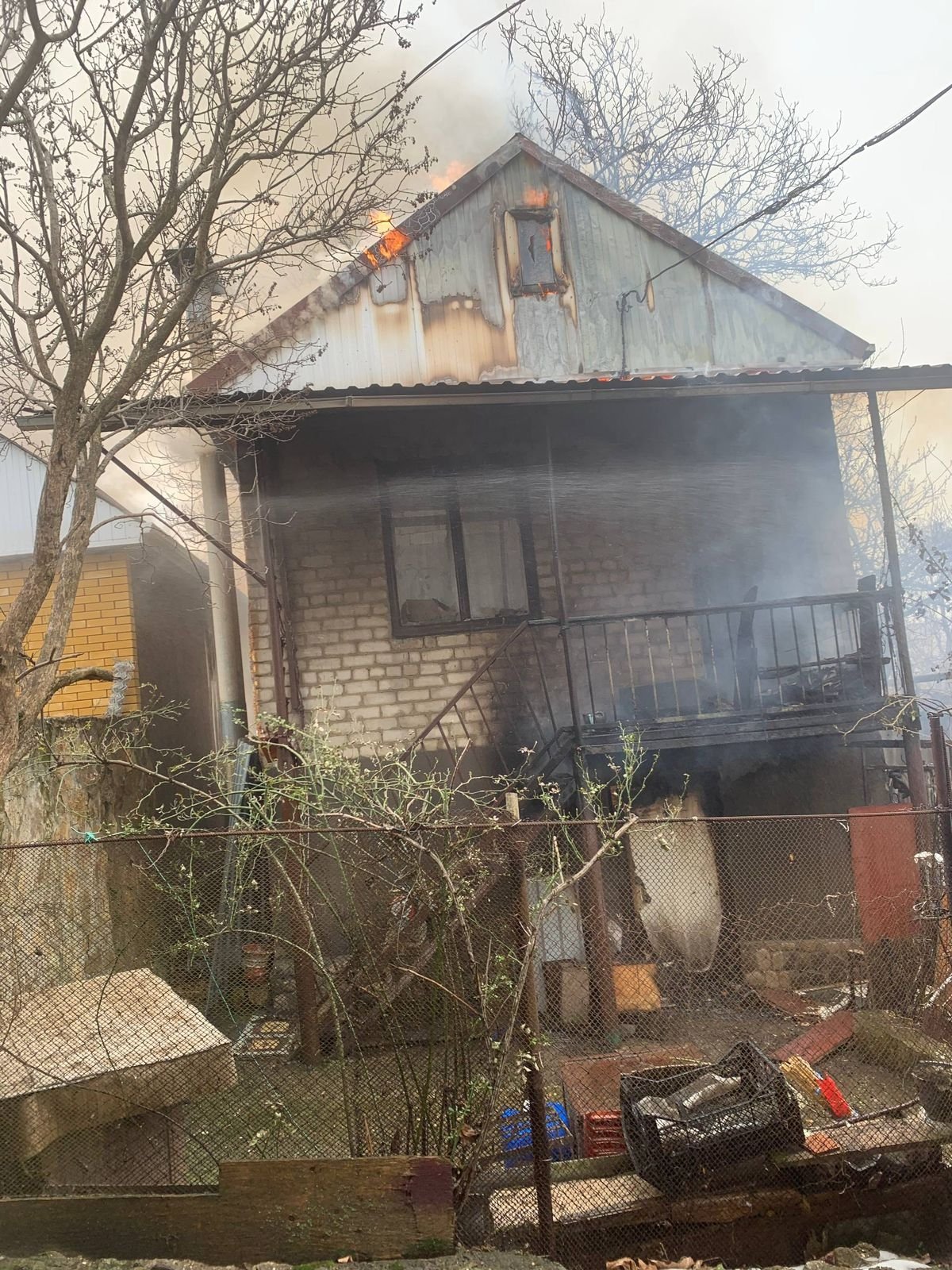 Пенсионерку с ожогами доставили в больницу после пожара в доме под Кисловодском пресс-служба администрации Кисловодска