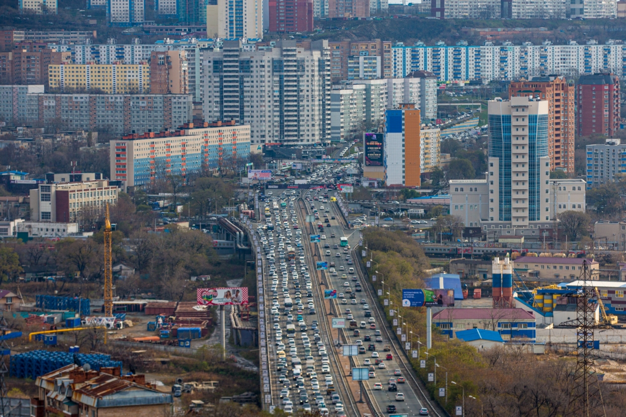 Некрасовский путепровод, дорога, пробка Мария Смитюк, ИА PrimaMedia