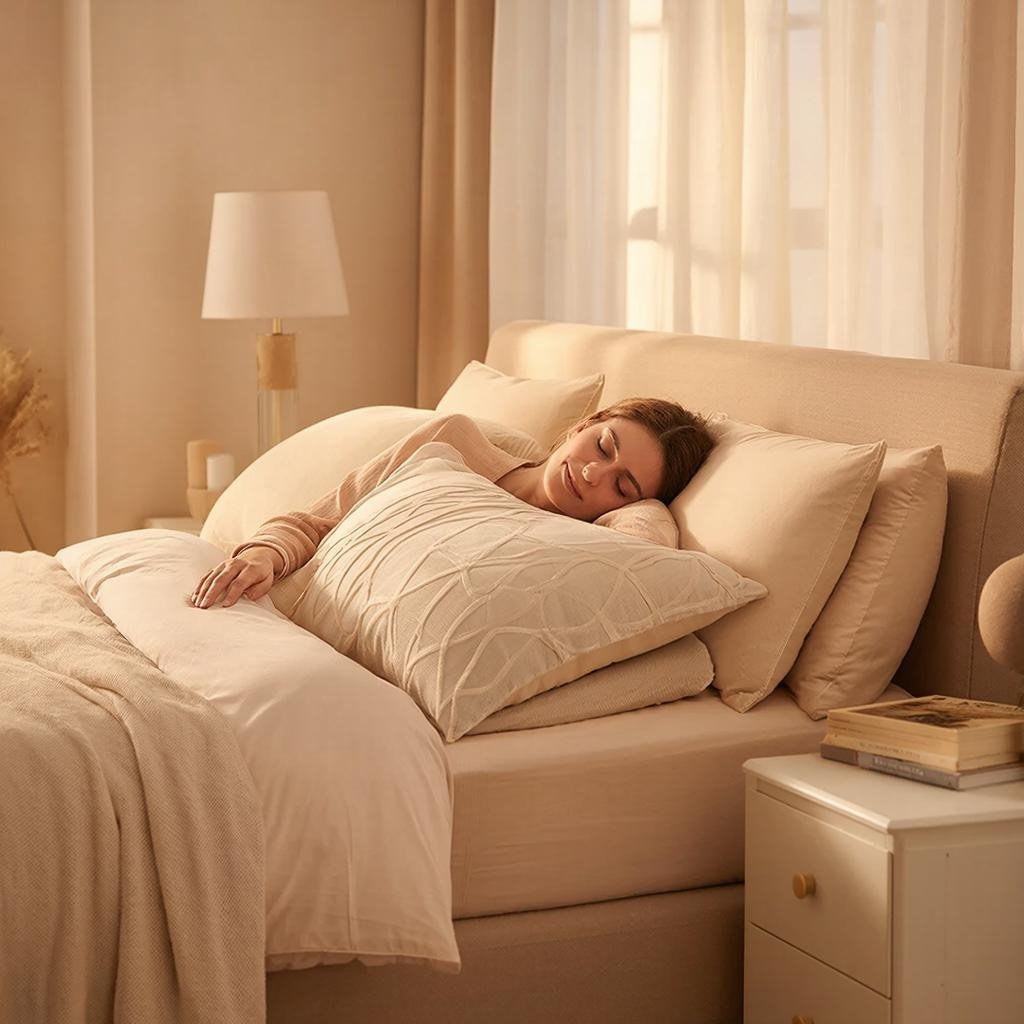 Как спать при болях в спине: советы сомнолога сгенерировано сервисом &quotКандинский&quot (18+)