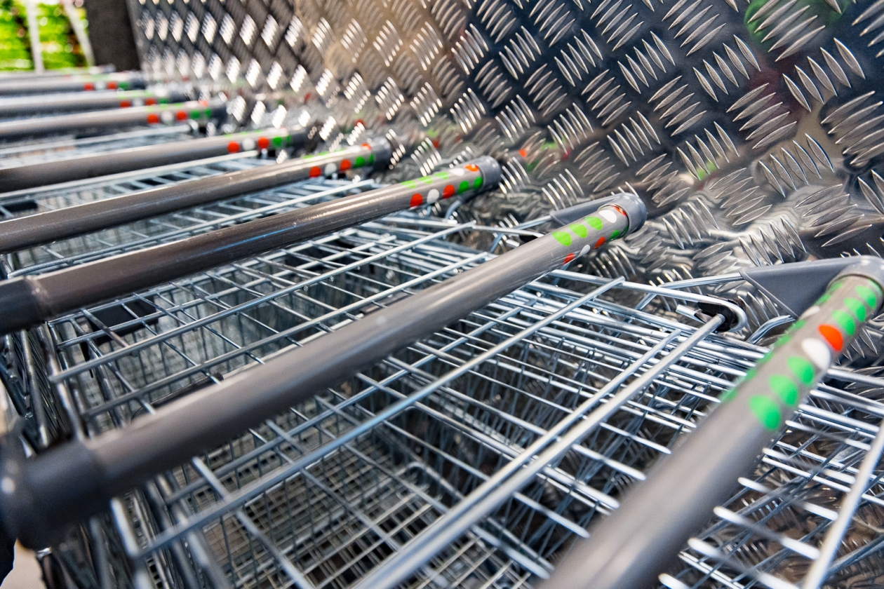 Тележка, покупки, магазин, супермаркет Илья Аверьянов, ИА PrimaMedia