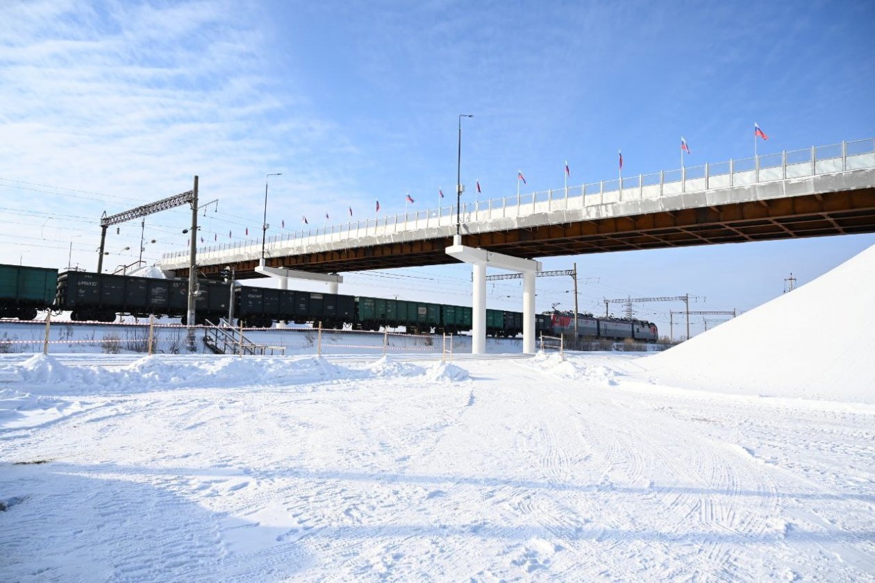 Новый путепровод через Транссиб открыли в Приамурье пресс-служа правительства региона