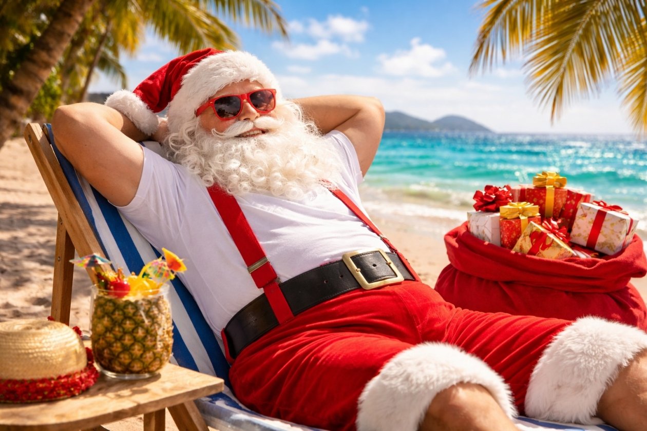 Дед Мороз сгенерировано ИИ Qwenlm.ai (18+)