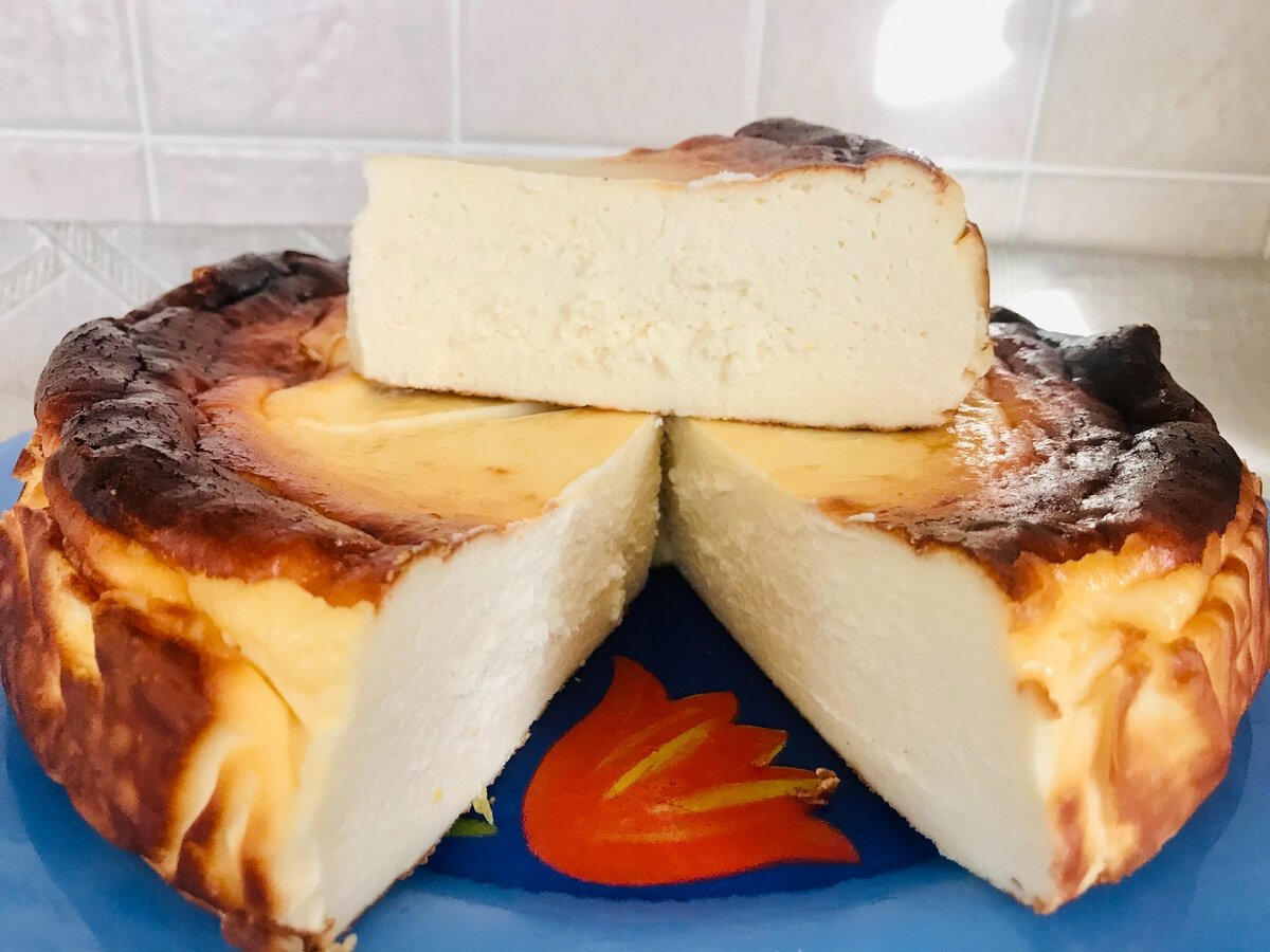 Творожный сыр, лимон и сливки - готовим испанский чизкейк. Карамельная корочка, а тает как вата дзен-канал &quotВкусная еда без труда&quot (12+)