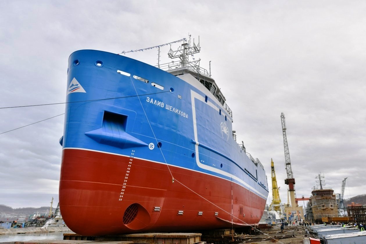 Краболов, построенный на НСРЗ по заказу ГК &quotАнтей&quot пресс-служба ГК &quotАнтей&quot