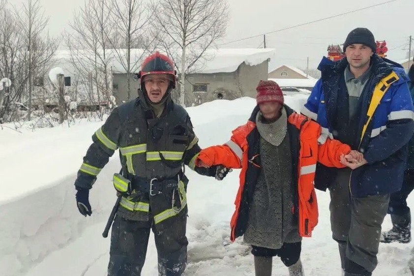 Фото с места происшествия пресс-служба пожарно-спасательной службы Сахалинской области