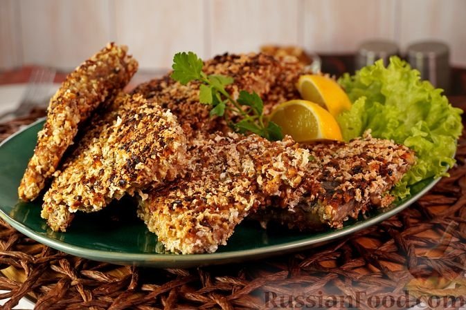 Жареный карп в панировке из грецких орехов: румяная хрустящая корочка и сочный вкус как в ресторане russianfood.com