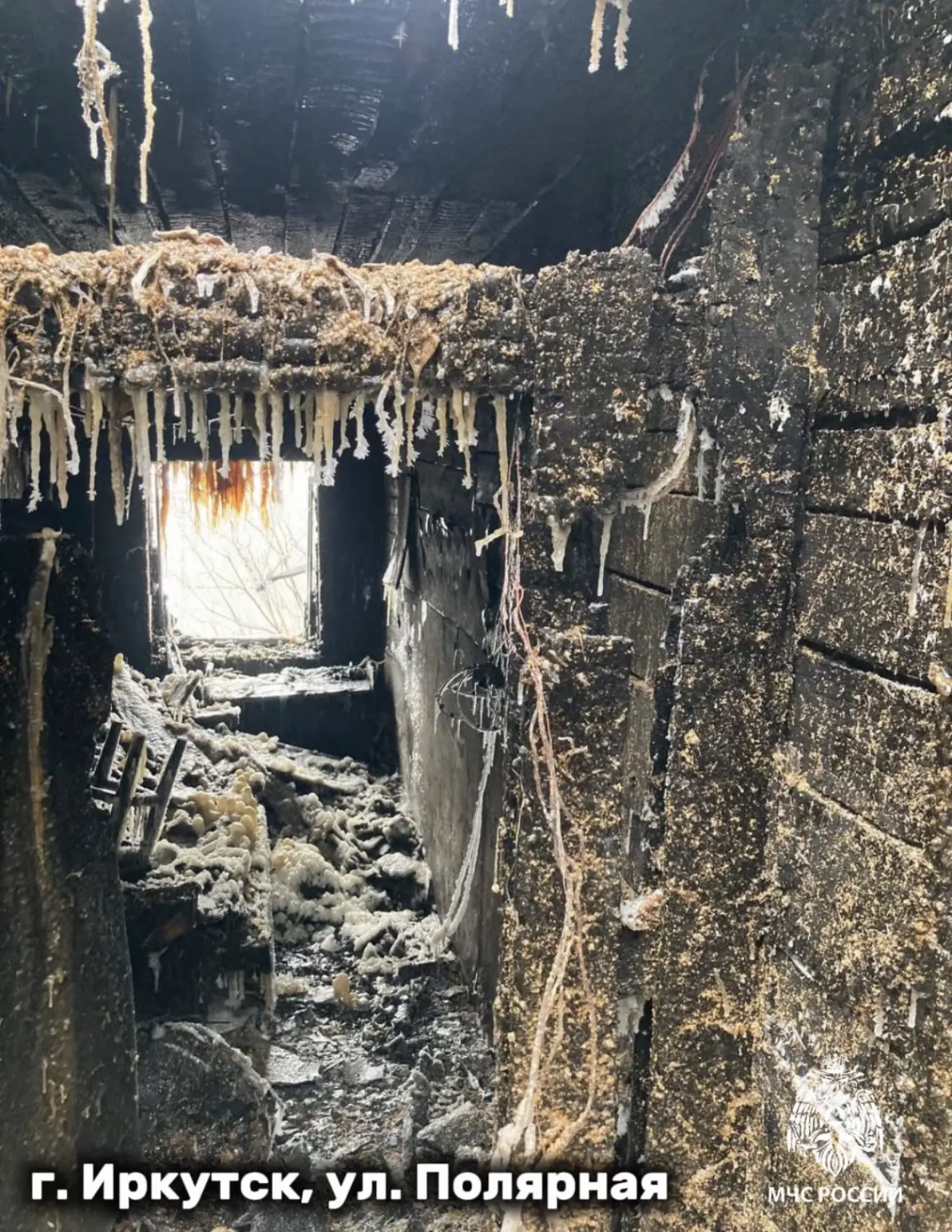 Пожар ГУ МЧС России по региону