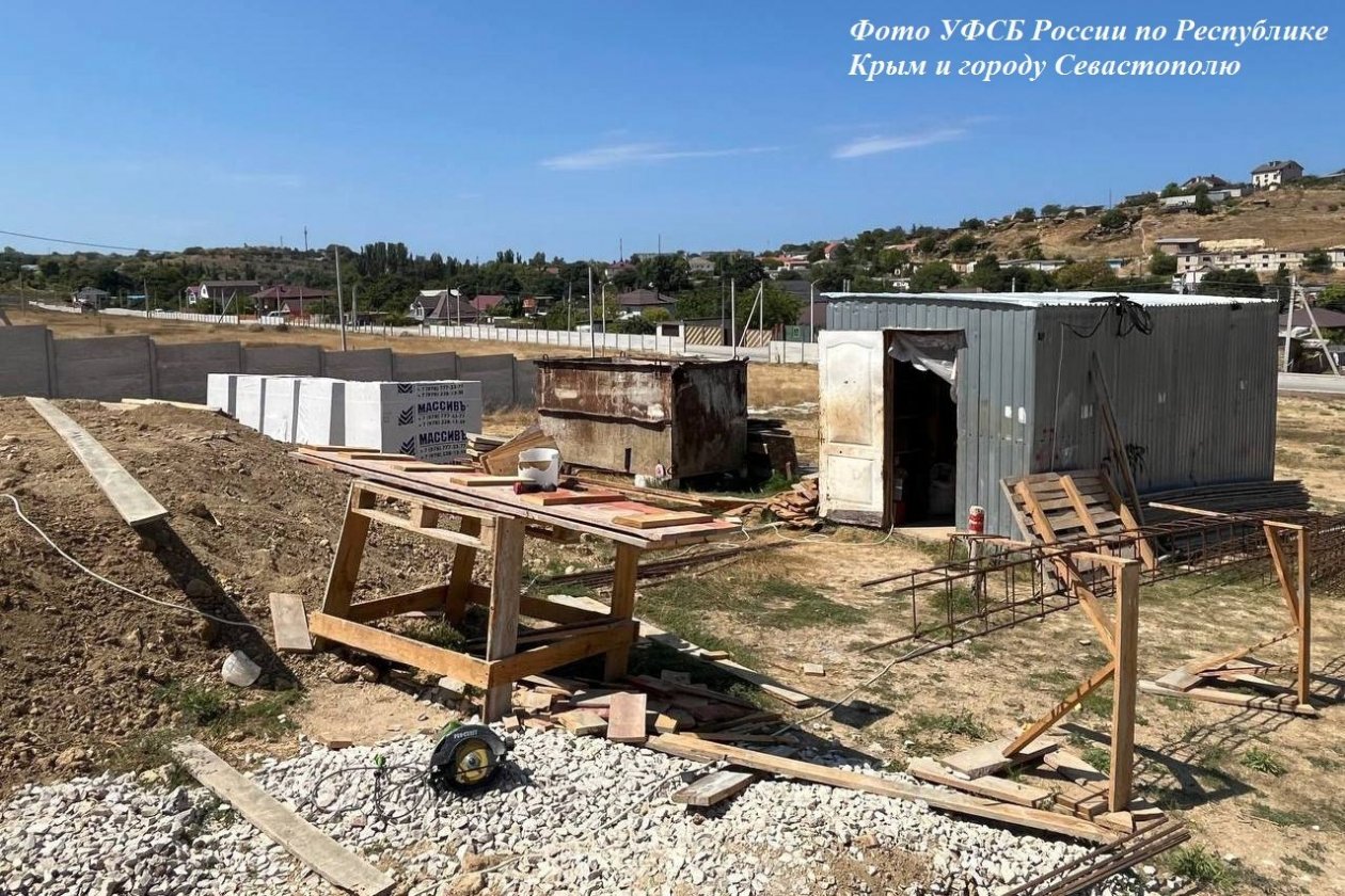 Фигурант повредил археологический памятник УФСБ по Крыму и Севастополю