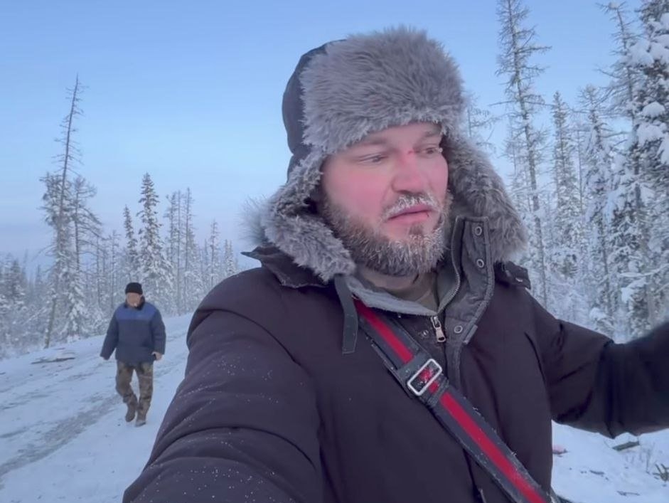 Авария -52° в Якутии помешали блогеру из Ставрополя продолжить путешествие на &quotНиве&quot соцсети Дениса Бухинцева