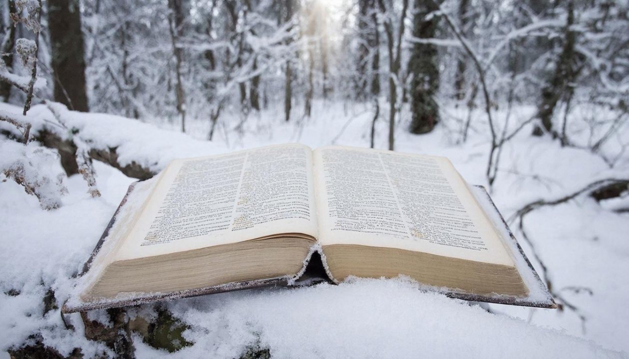 К 55 годам эти зимние книги надо прочесть, узнаете хоть 4/9? - ТЕСТ ИИ Kandinsky (18+)