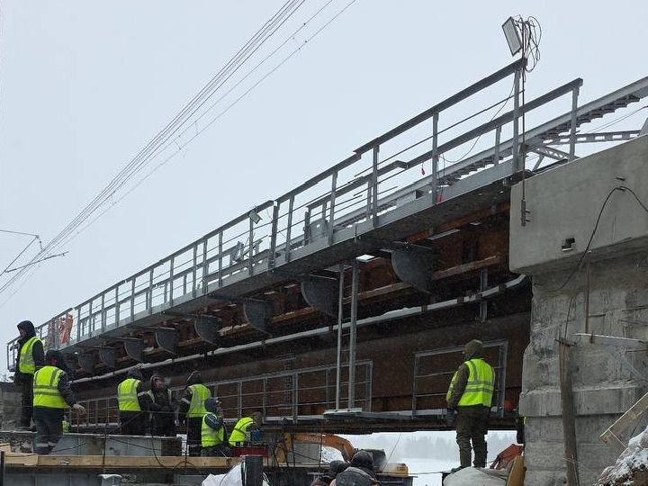 Ремонт моста пресс-службы ЗабЖД