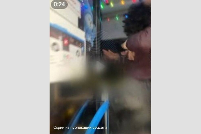 Кадр из видео МВД Крыма/ соцсети