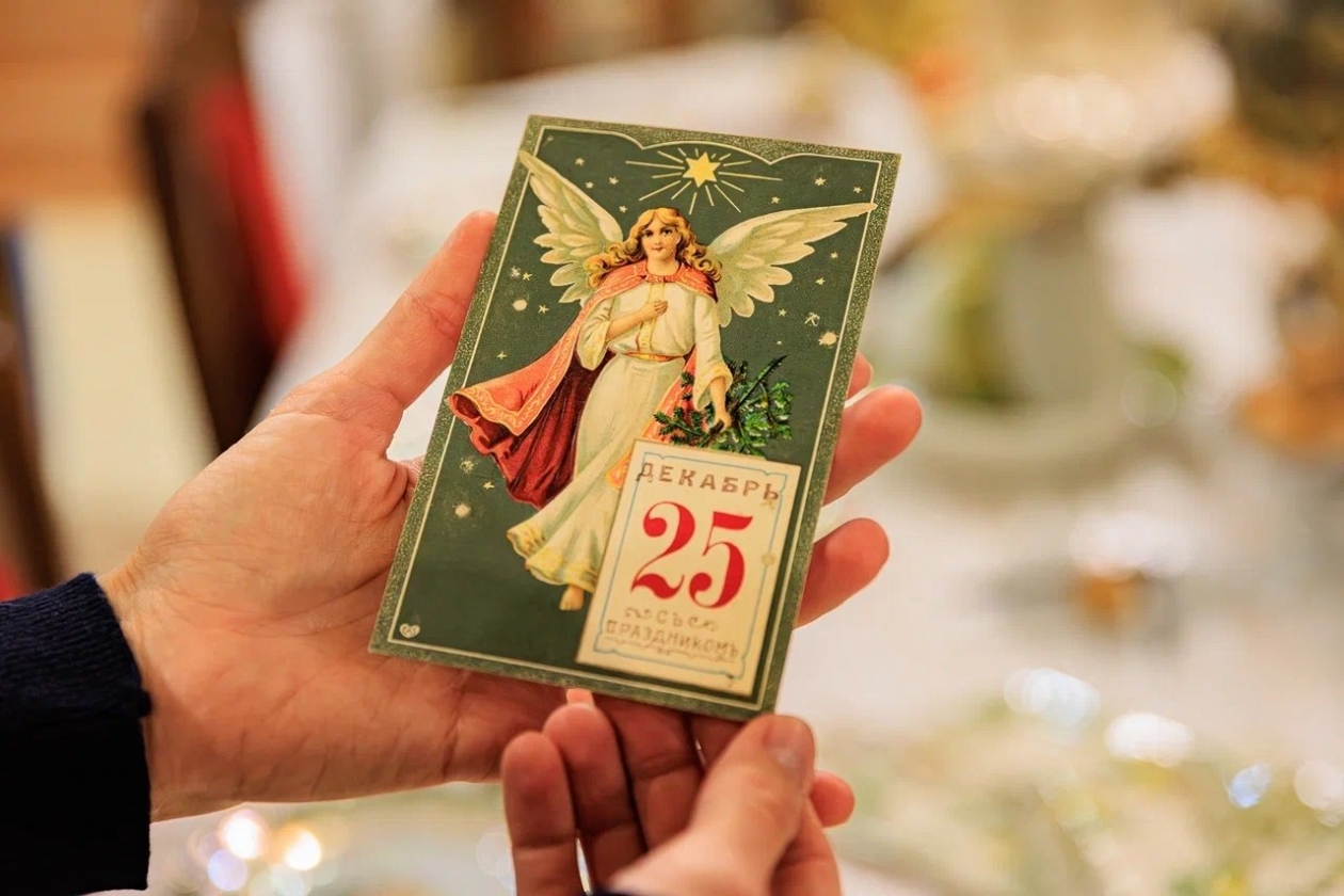 Частная коллекция новогодних открыток Яна Гайдук, ИА PrimaMedia