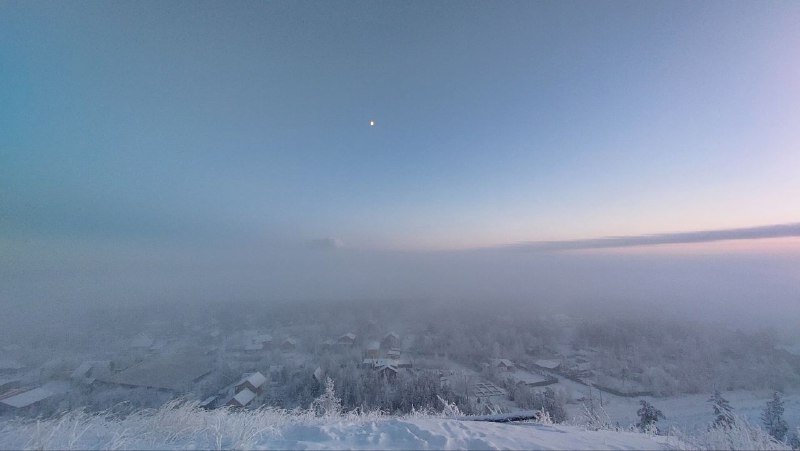 Зима в Якутске ИА YakutiaMedia