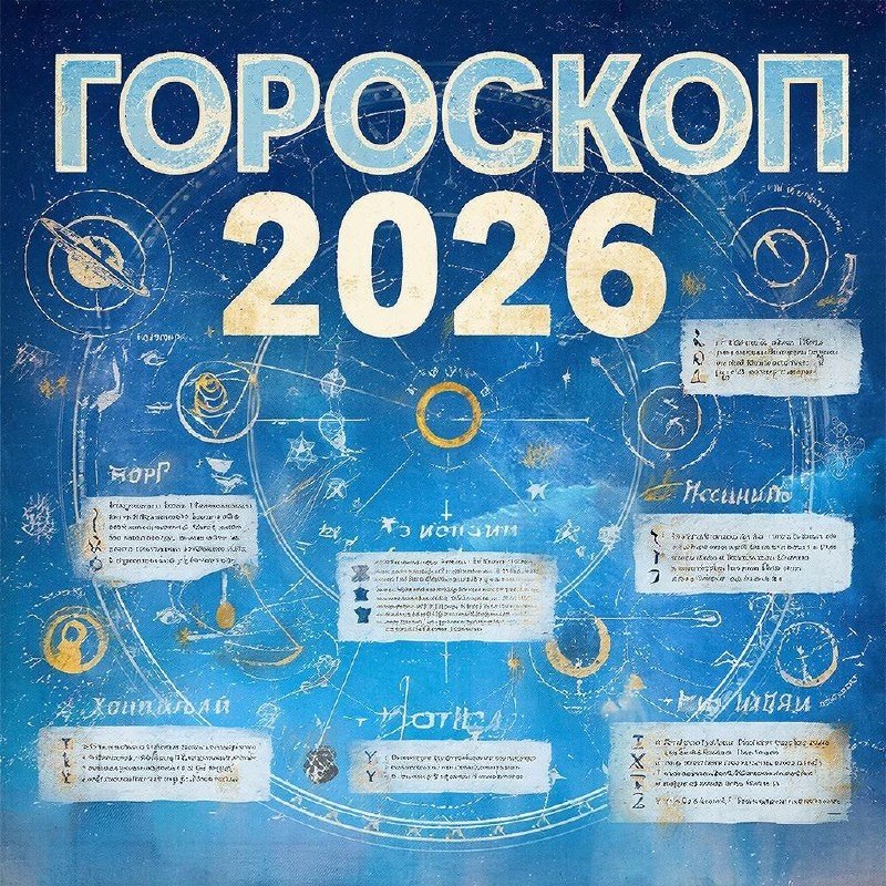 Гороскоп на 2026 год: время перемен и смелых решений сгенерировано сервисом &quotКандинский&quot (18+)