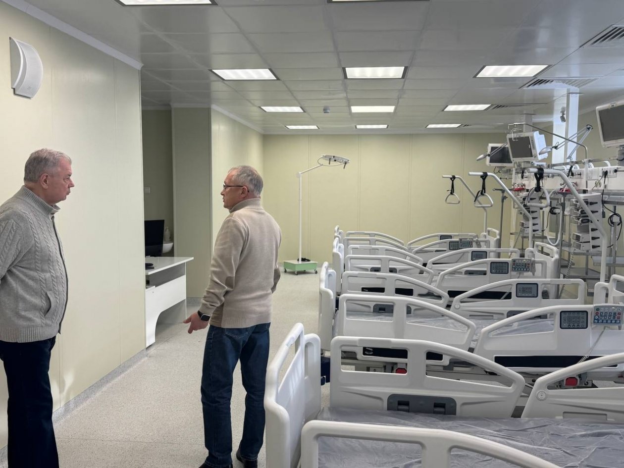 Введен в эксплуатацию новый корпус больницы в Кисловодске Telegram-канал (18+) Евгения Моисеева