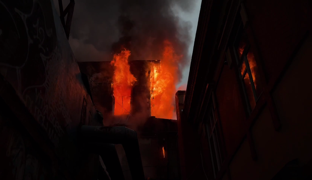 Дом Элеоноры Прей загорелся во Владивостоке ИА PrimaMedia