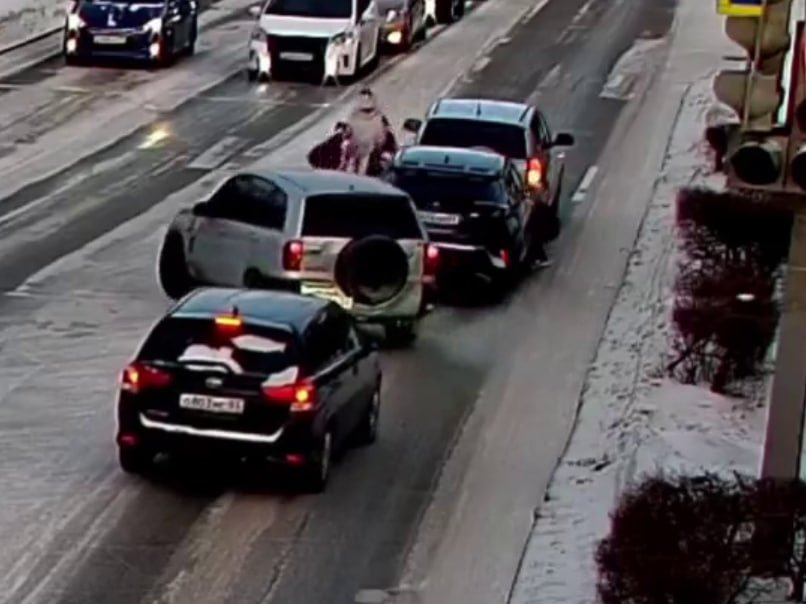 Дед Мороз попал в ДТП Комитет по транспорту администрации Улан-Удэ