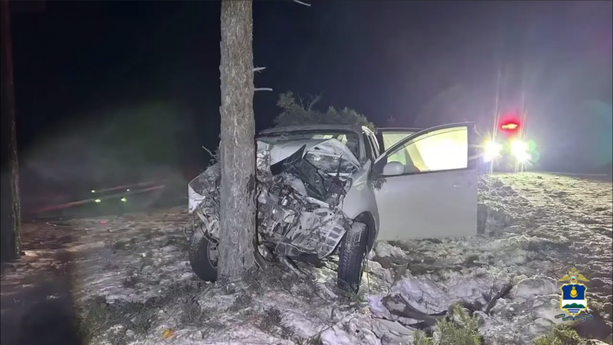 Водитель погиб, врезавшись в дерево в Бурятии ГИБДД по Бурятии