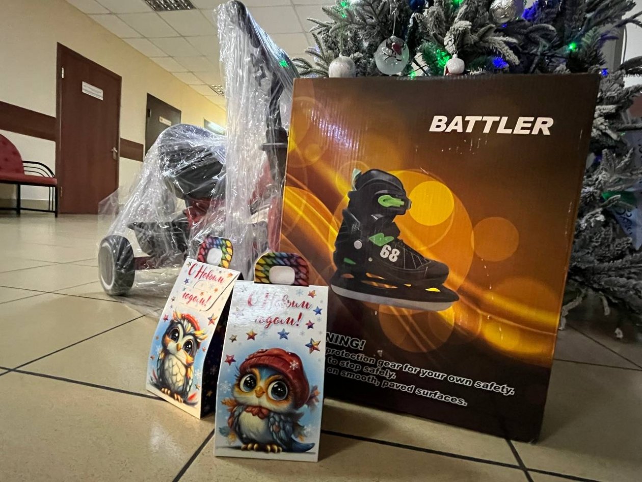 Новогодние подарки с официального портала региона