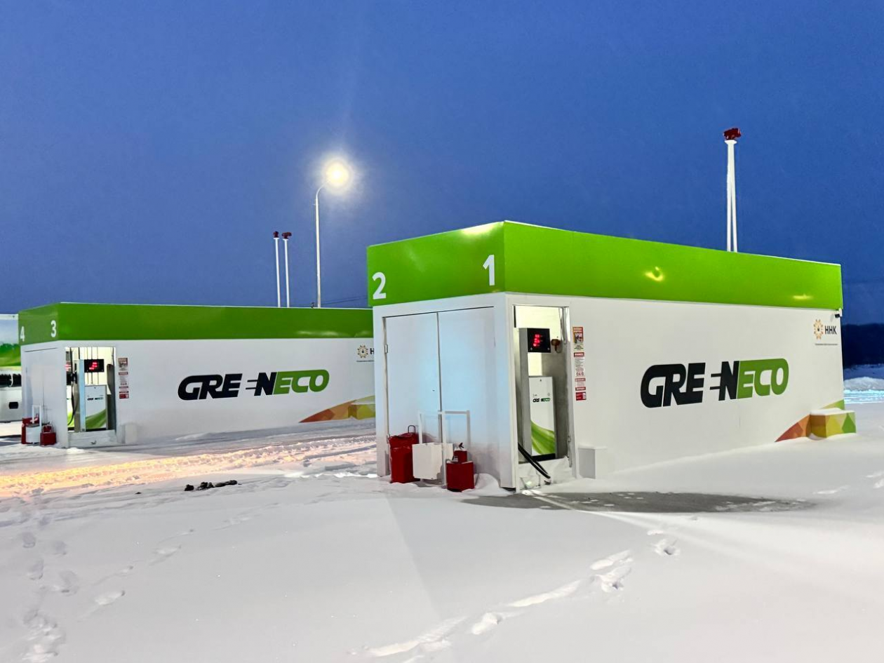 АЗС в Поронайске пресс-служба министерства энергетики Сахалинской области