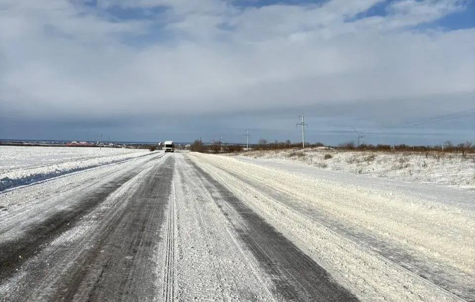 Трассу перекрыли из-за непогоды в Изобильненском округе Ставрополья пресс-служба Госавтоинспекции Ставрополья