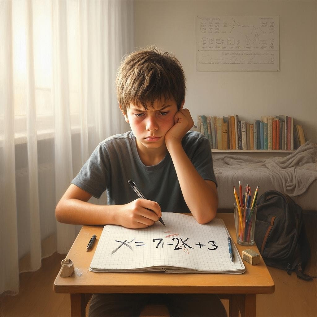 Экзамен для взрослого мозга: решите простейшее уравнение из школы и докажите, что ваш интеллект в тонусе ИИ Qwen