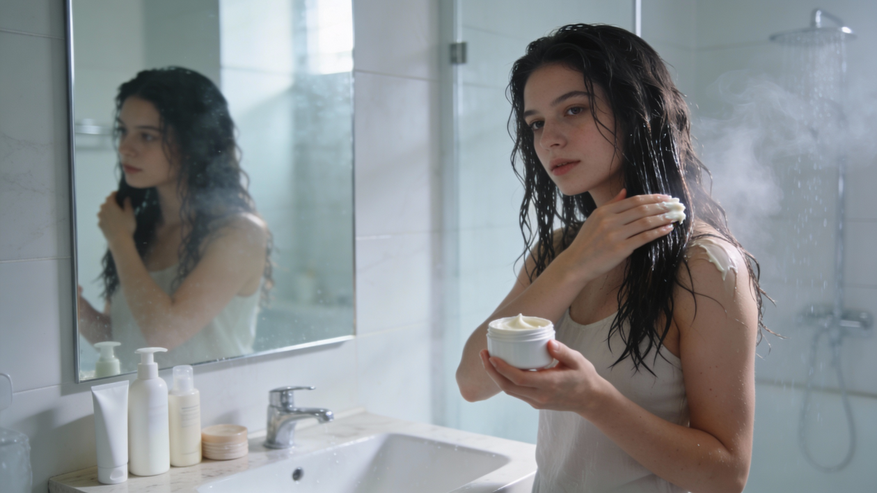 Густые и крепкие волосы как в рекламе: наношу на голову один продукт из холодильника Perplexity AI (18+)