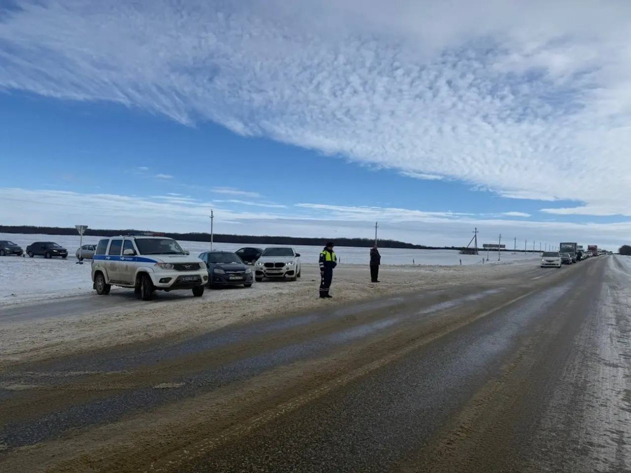Ограничения из-за непогоды сняли на трассе в Изобильненском округе Ставрополья Госавтоинспекция Ставрополья