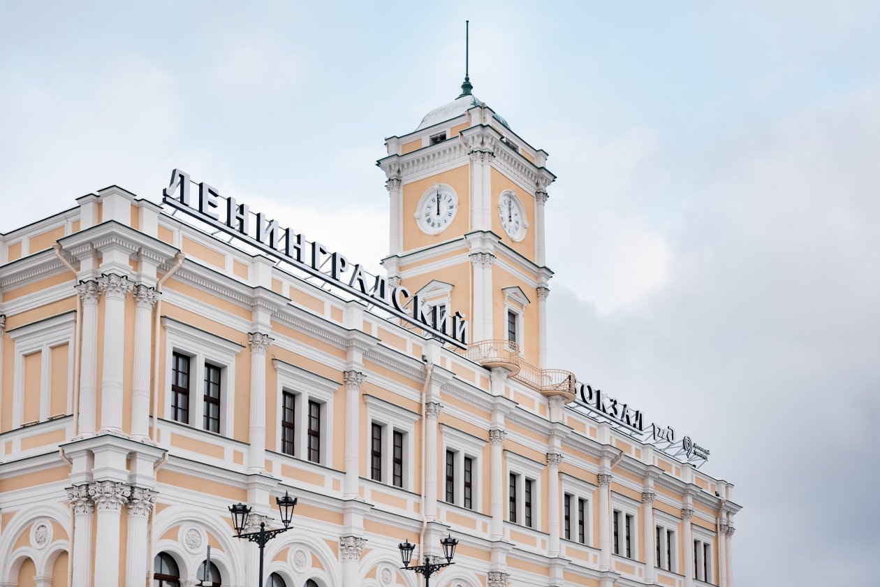 Главный вокзал России обновил вывеску в Москве Пресс-служба Дептранса Москвы