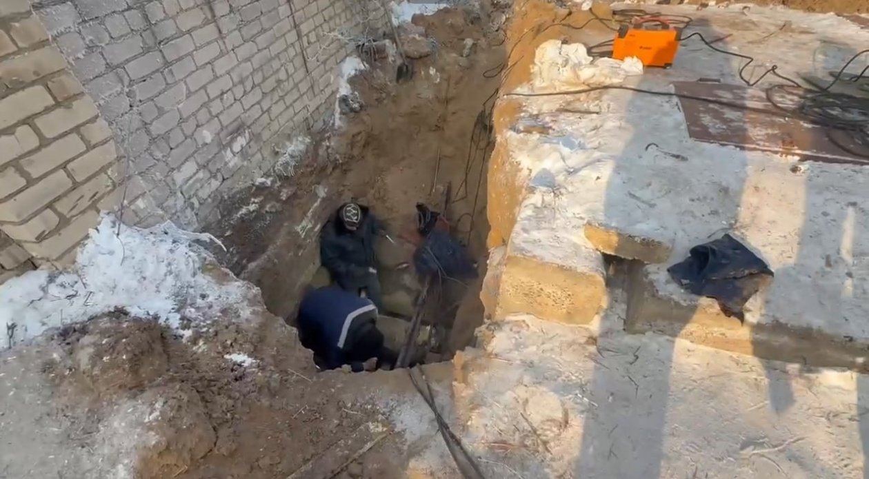 Востановленние трубопровода пресс-службы правительства Забайкалья