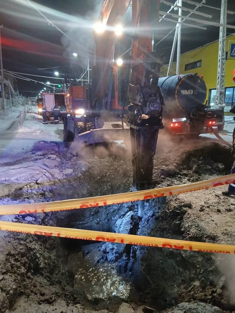 Ремонт газопровода в Якутске Пресс-служба мэрии Якутска