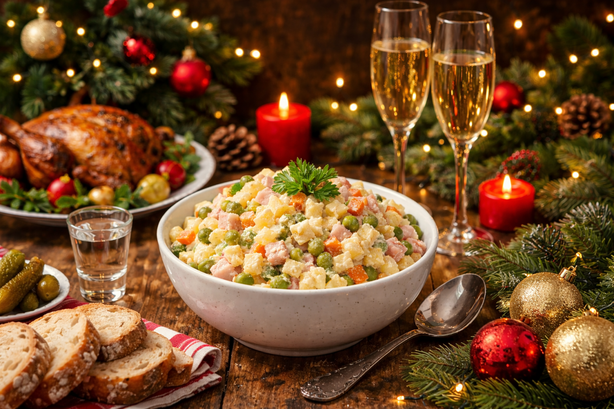 Салат &quotОливье&quot Perplexity AI (18+)