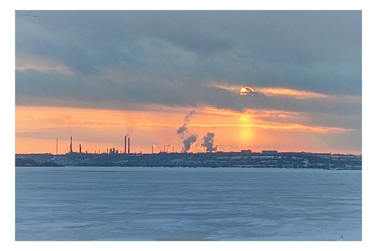 Первый закат 2026 года стал прекрасным природным явлением в одном из регионов России Максим Червяков