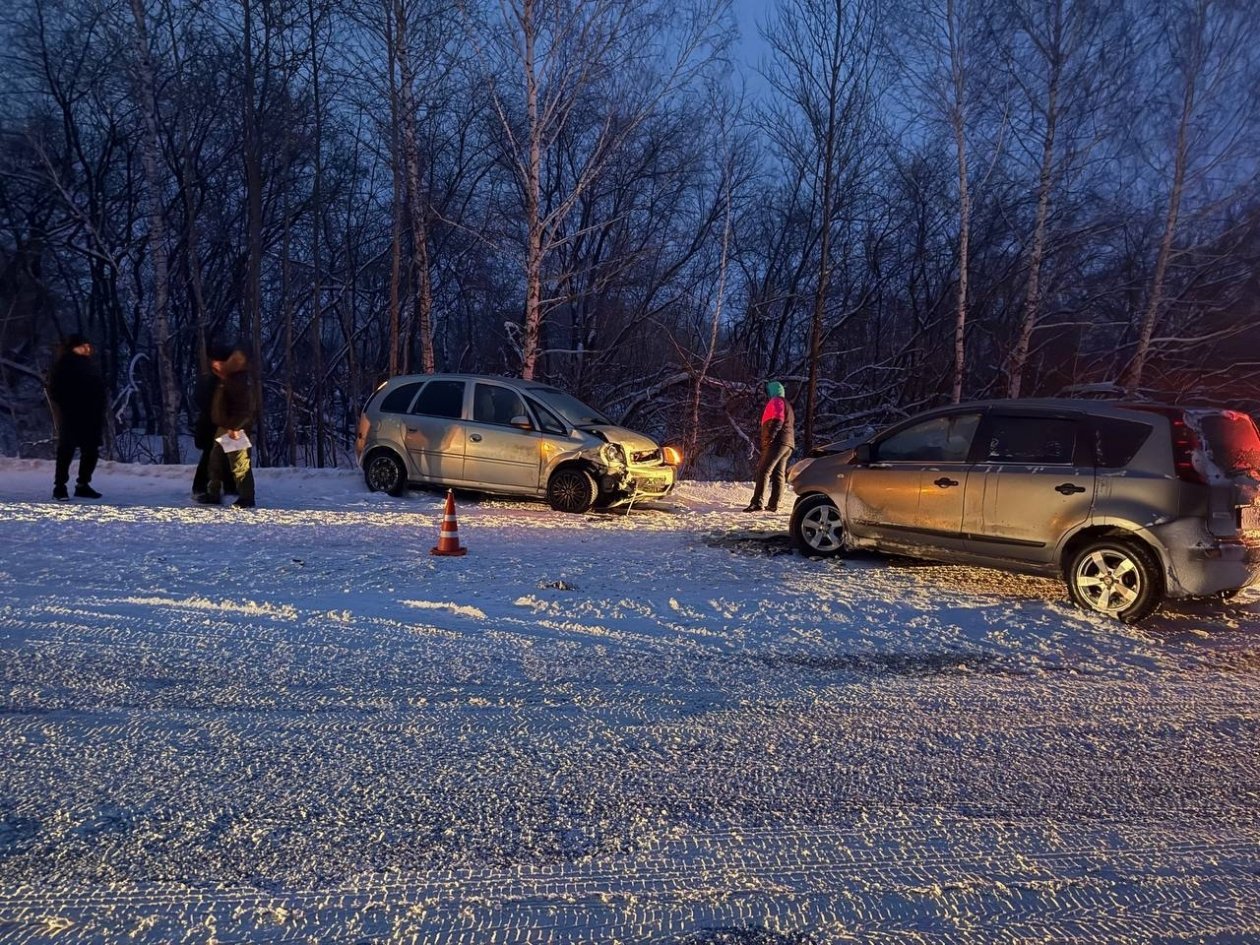 Место ДТП омская полиция