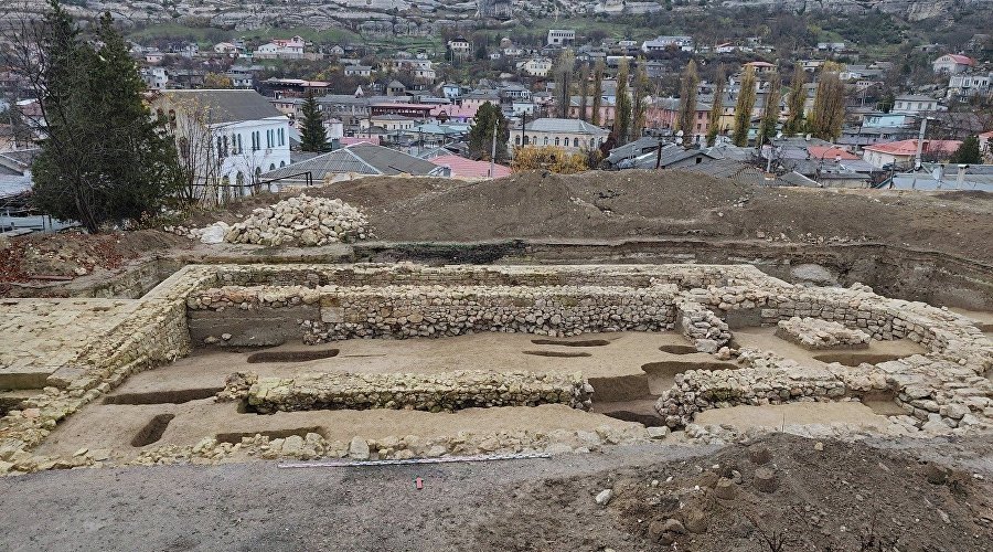 Фундамент церкви нашли в Крыму Турпортал Крыма/ &quotКрым Археология&quot