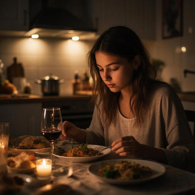 Здоровая еда улучшает настроение — учёные объяснили почему сгенерировано сервисом &quotКандинский&quot (18+)