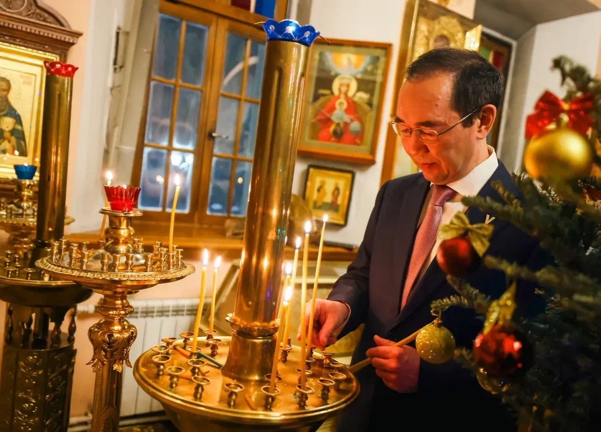 Айсен Николаев: Православная вера обрела глубокий отклик в сердце якутян Андрей Сорокин, ЯСИА