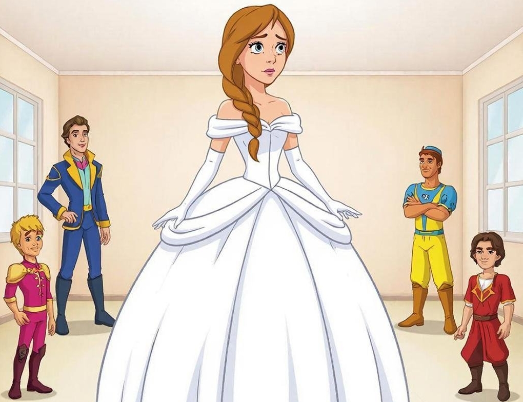 Только самый умный достоин руки принцессы: кто из 4 женихов решит загадку хитрого короля ИИ GigaChat (18+)