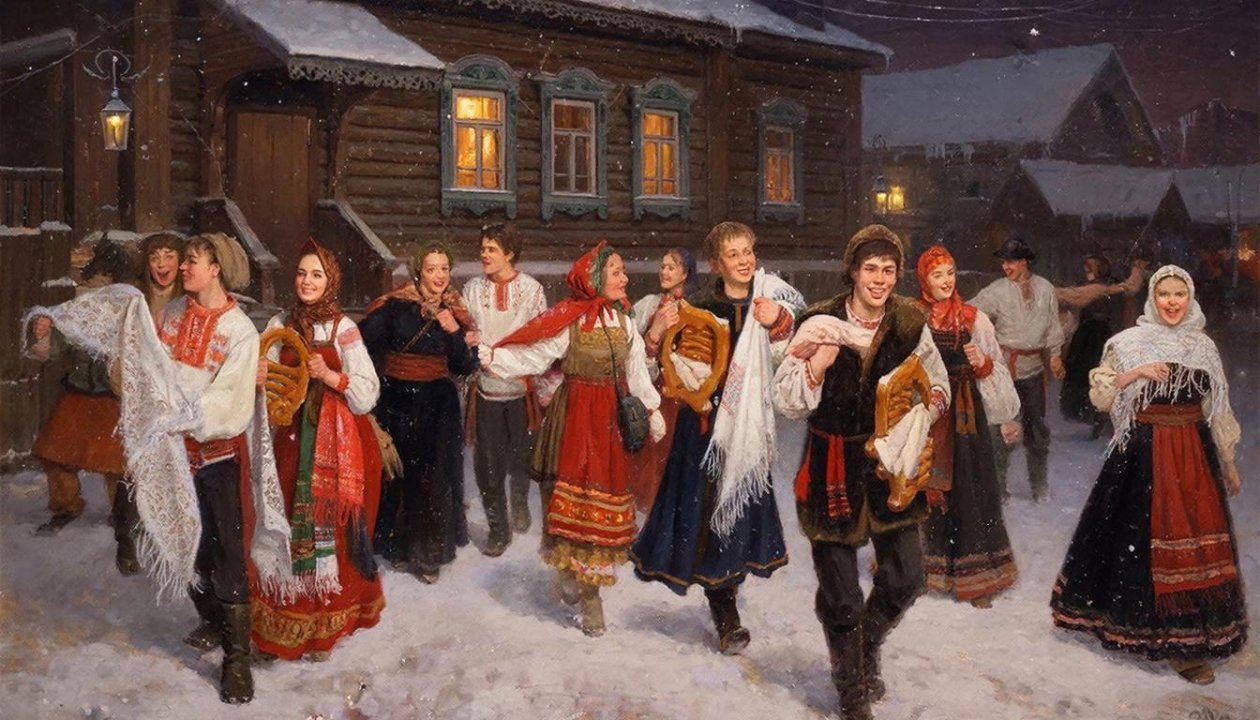 От колядок до гаданий: главные обычаи Святок в 2026 году Kandinsky by Sber AI (18+)