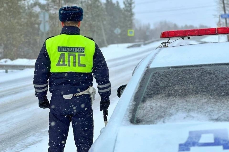 Движение ограничили на трассе &quotСибирь&quot в Усольском районе из-за ДТП МВД по Иркутской области