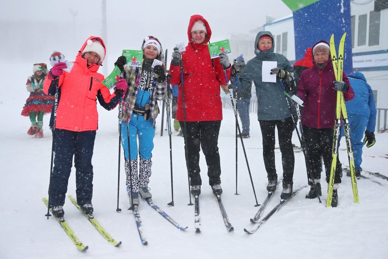 &quotРождественская лыжня&quot в Южно-Сахалинске пресс-служба министерства спорта Сахалинской области