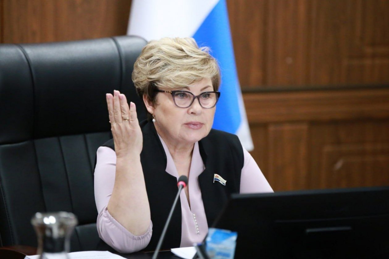 Ирина Унтилова, председатель Законодательного Собрания  Камчатского края Пресс-служба ЗСКК